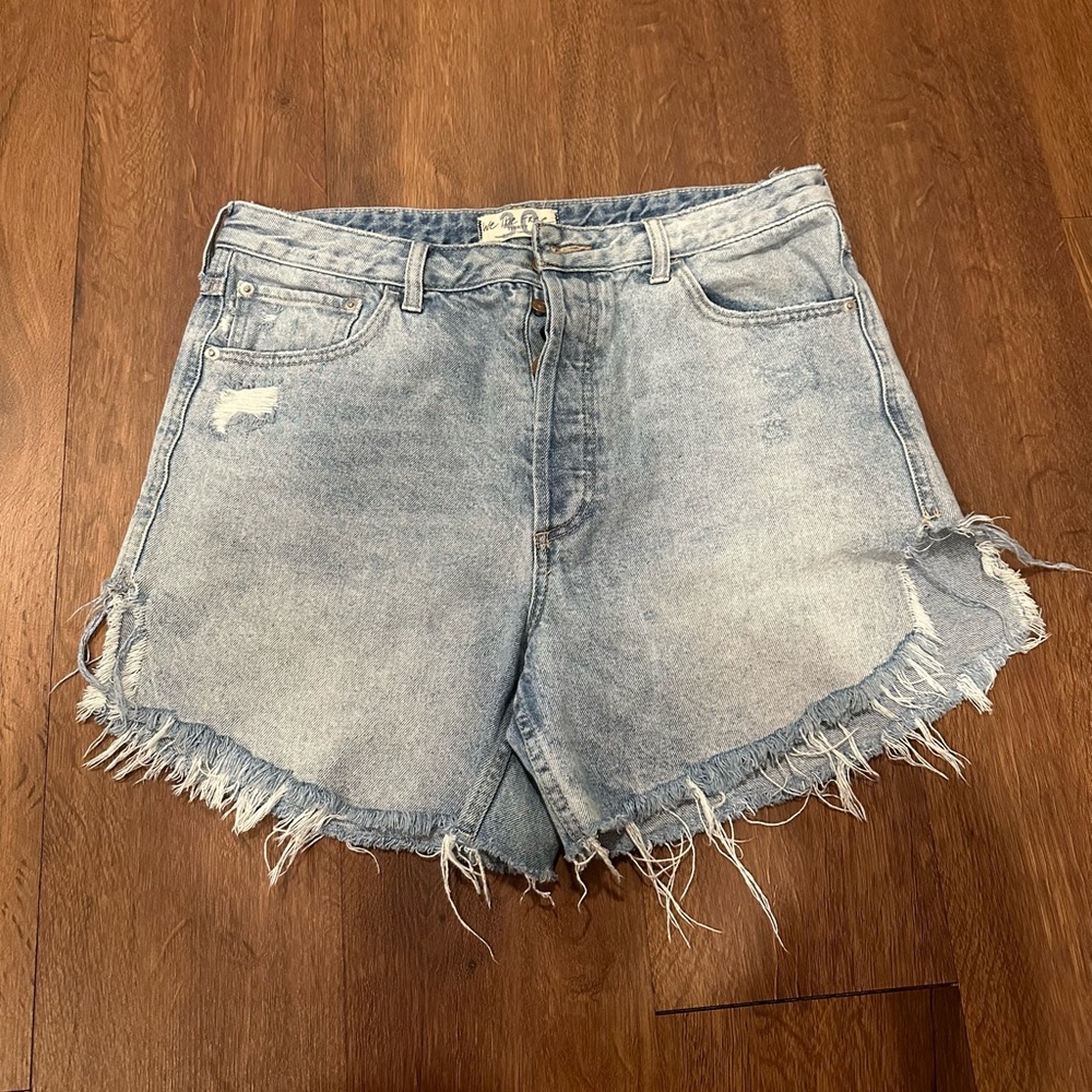 Free People Denim Shorts